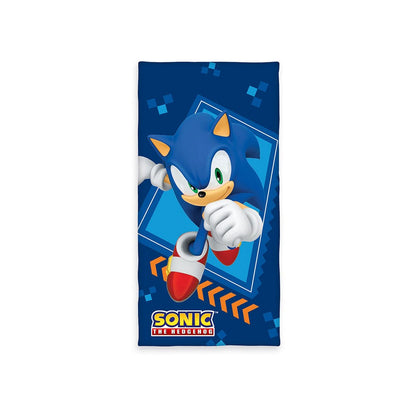 Sonic - The Hedgehog Velour Towel 75 x 150 cm - FanofThings.co.uk