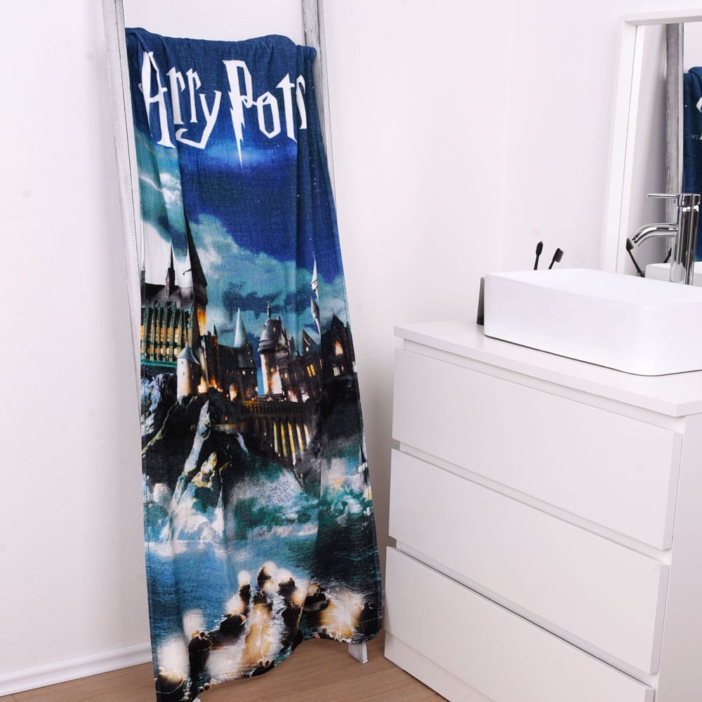 Harry Potter Velour Blue 70 x 140 cm