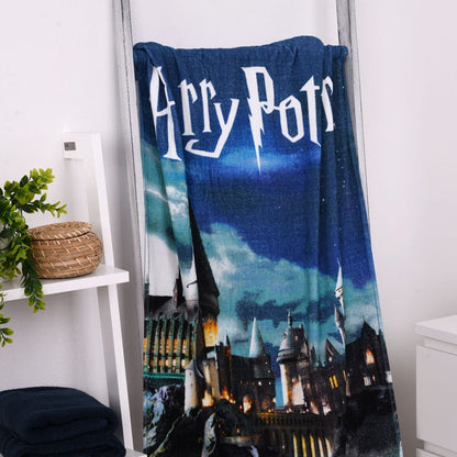 Harry Potter Velour Blue 70 x 140 cm