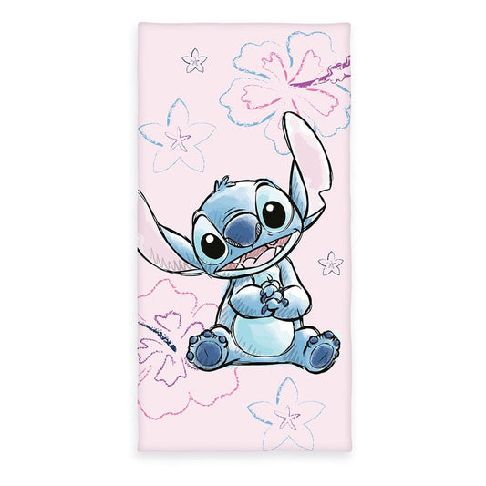 Lilo & Stitch Velour Towel 75 x 150 cm - FanofThings.co.uk