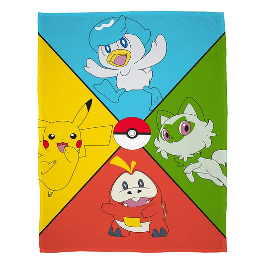 Pokemon blanket 4 Colours 130 x 170 cm Blankets & Duvets