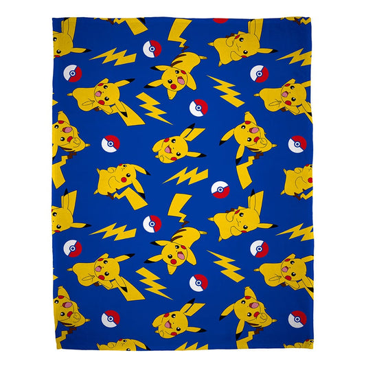 Pokemon blanket Pikachu Allover Print 130 x 170 cm Blankets & Duvets