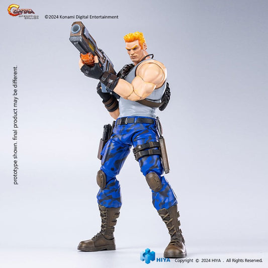 Contra: Operation Galuga Exquisite Basic Action Figure Bill Rizer 16 cm Hiya Toys
