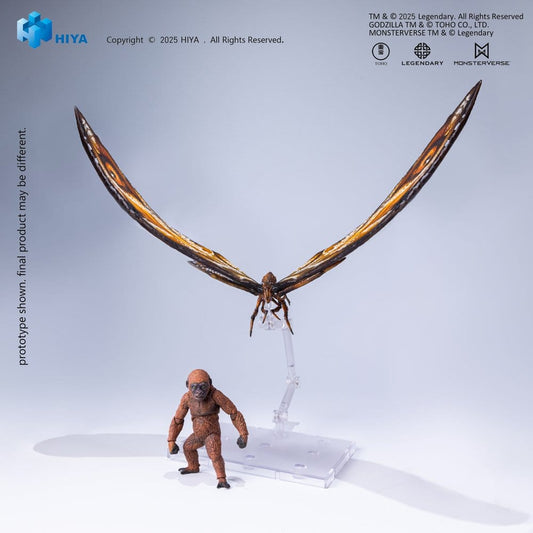 Godzilla x Kong: The New Empire Exquisite Basic Series Action Figure Mothra Premium Set Hiya Toys