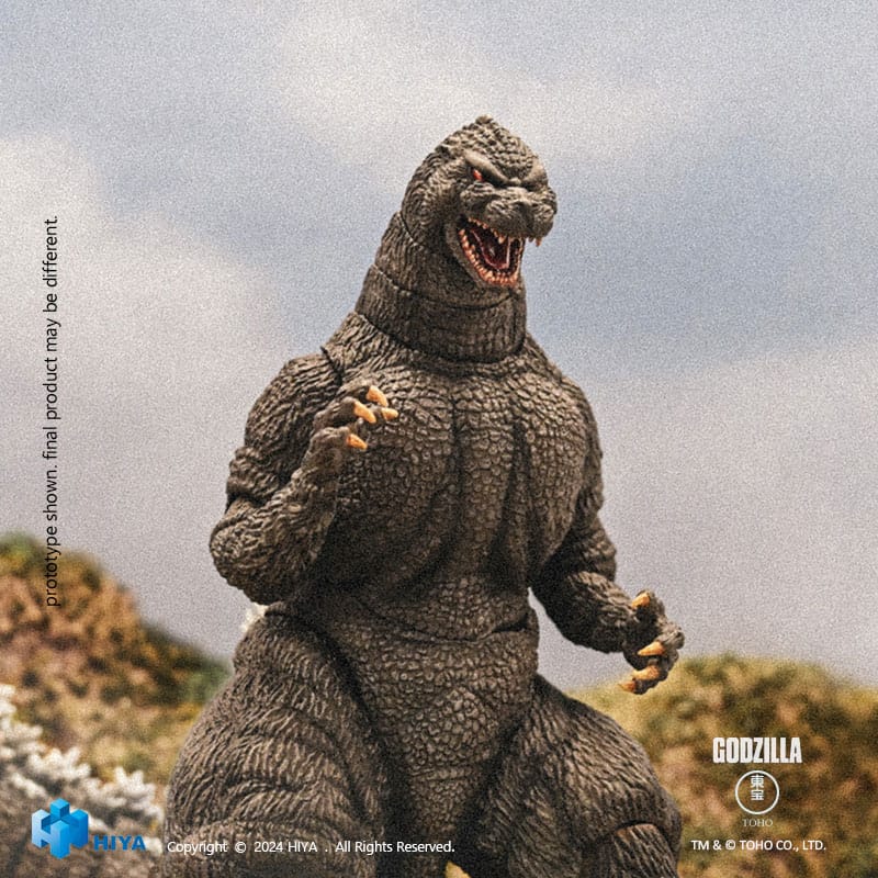 Godzilla Exquisite Basic Action Figure Godzilla vs King Ghidorah Godzilla Hokkaido 18 cm Hiya Toys