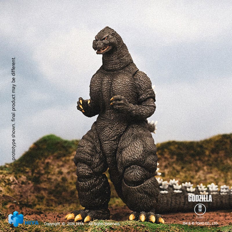 Godzilla Exquisite Basic Action Figure Godzilla vs King Ghidorah Godzilla Hokkaido 18 cm Hiya Toys