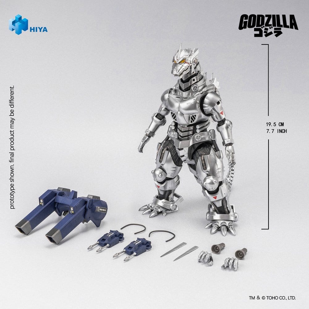 Godzilla Against Mechagodzilla (2002) Exquisite Basic Series Action Figure Mechagodzilla MFS-3 20 cm Hiya Toys