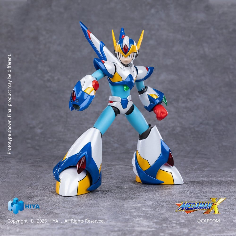 Mega Man X Exquisite Basic Series  Actionfigur X Falcon Armor Version 15 cm Hiya Toys
