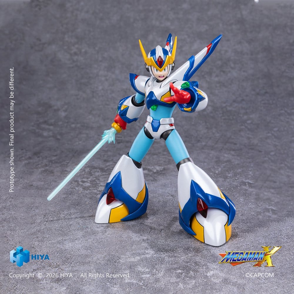 Mega Man X Exquisite Basic Series  Actionfigur X Falcon Armor Version 15 cm Hiya Toys