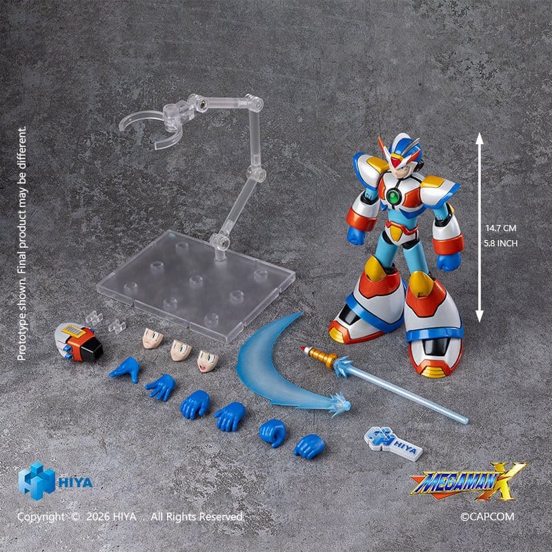 Mega Man Exquisite Basic Action Figure X Max Armor 15 cm