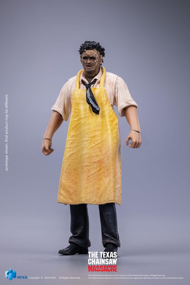 Texas Chainsaw Massacre (1974) Exquisite Mini Action Figure 1/18 LeatherFace - Killing Mask Standard Ver. 11 cm Hiya Toys