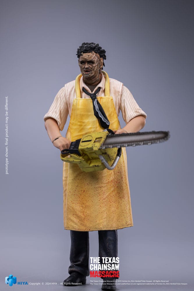 Texas Chainsaw Massacre (1974) Exquisite Mini Action Figure 1/18 LeatherFace - Killing Mask Standard Ver. 11 cm Hiya Toys