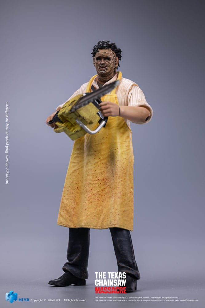 Texas Chainsaw Massacre (1974) Exquisite Mini Action Figure 1/18 LeatherFace - Killing Mask Standard Ver. 11 cm Hiya Toys