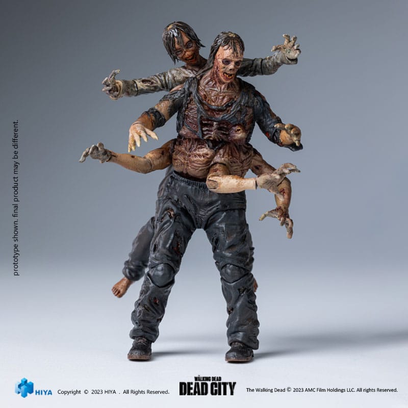 The Walking Dead Exquisite Mini Action Figure 1/18 Dead City Walker King 11 cm Action figures