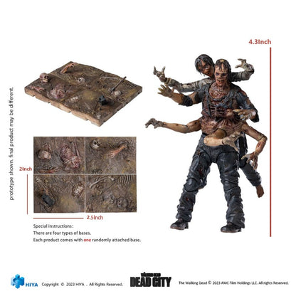 The Walking Dead Exquisite Mini Action Figure 1/18 Dead City Walker King 11 cm Action figures