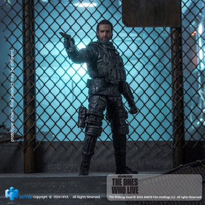 The Walking Dead: The Ones Who Lived Exquisite Mini Action Figure 1/18 Rick Grimes 11 cm Hiya Toys