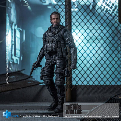 The Walking Dead: The Ones Who Lived Exquisite Mini Action Figure 1/18 Rick Grimes 11 cm Hiya Toys