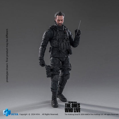 The Walking Dead: The Ones Who Lived Exquisite Mini Action Figure 1/18 Rick Grimes 11 cm Hiya Toys