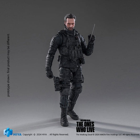 The Walking Dead: The Ones Who Lived Exquisite Mini Action Figure 1/18 Rick Grimes 11 cm Hiya Toys