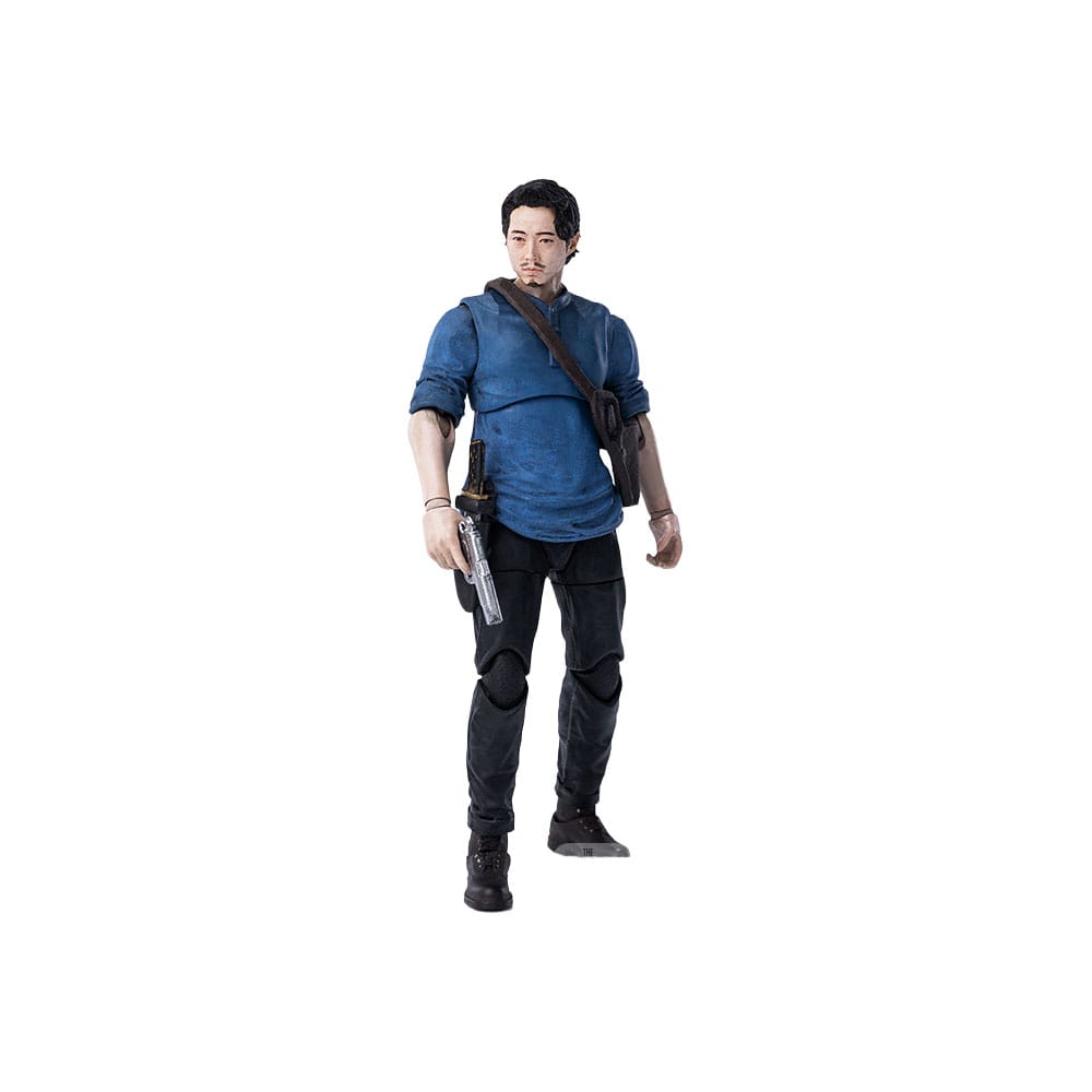 The Walking Dead Exquisite Mini Series  Actionfigur 1/18 Glenn 11 cm Hiya Toys