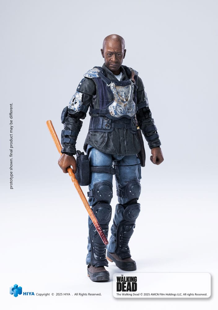 The Walking Dead: The Ones Who Lived Exquisite Mini Action Figure 1/18 Morgan 10 cm Hiya Toys