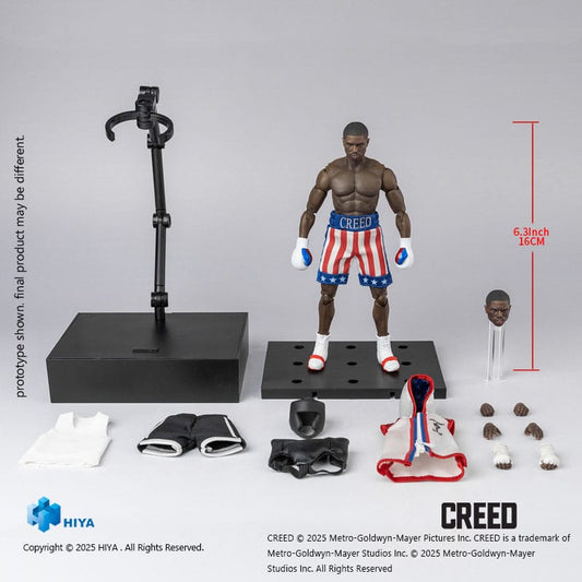 Creed (2015) Exquisite Super Series  Actionfigur 1/12 Adonis Creed 16 cm Hiya Toys