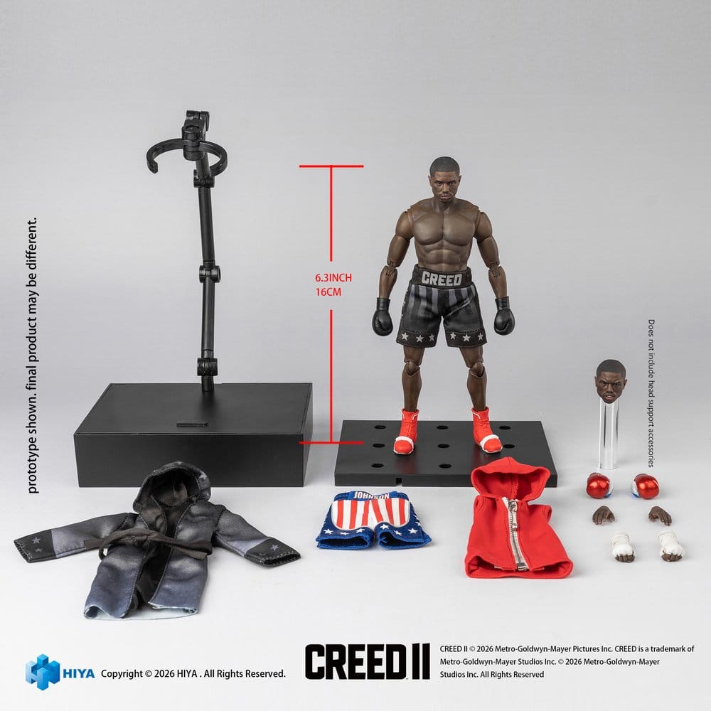 Creed II Exquisite Super Action Figure 1/12 Adonis Creed 16 cm Hiya Toys