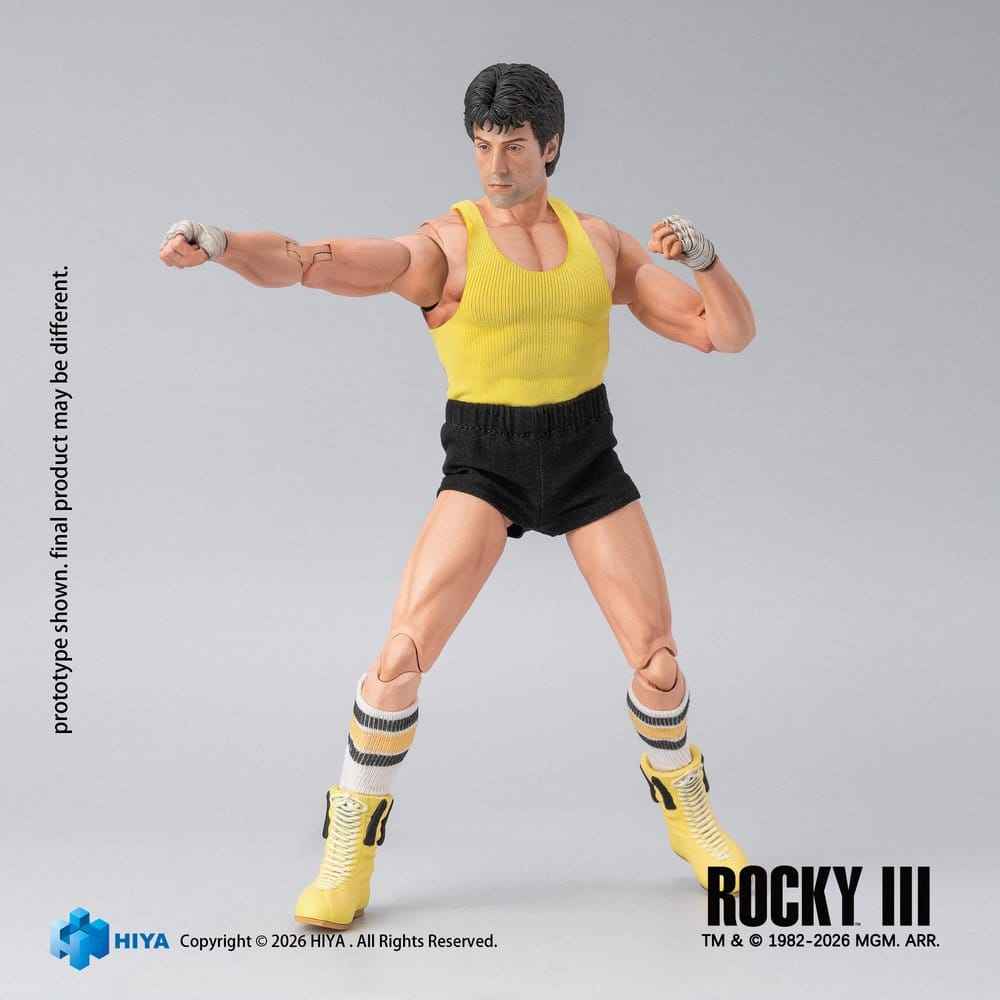 Rocky III Exquisite Super Action Figure 1/12 Rocky Boxer Version 16 cm