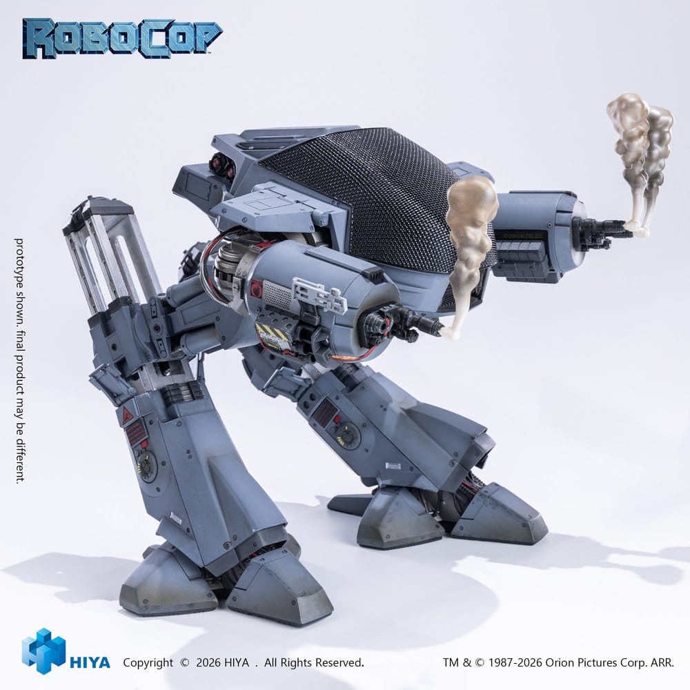 Robocop Exquisite Super Series Actionfigur 1/12  ED-209 20 cm Hiya Toys