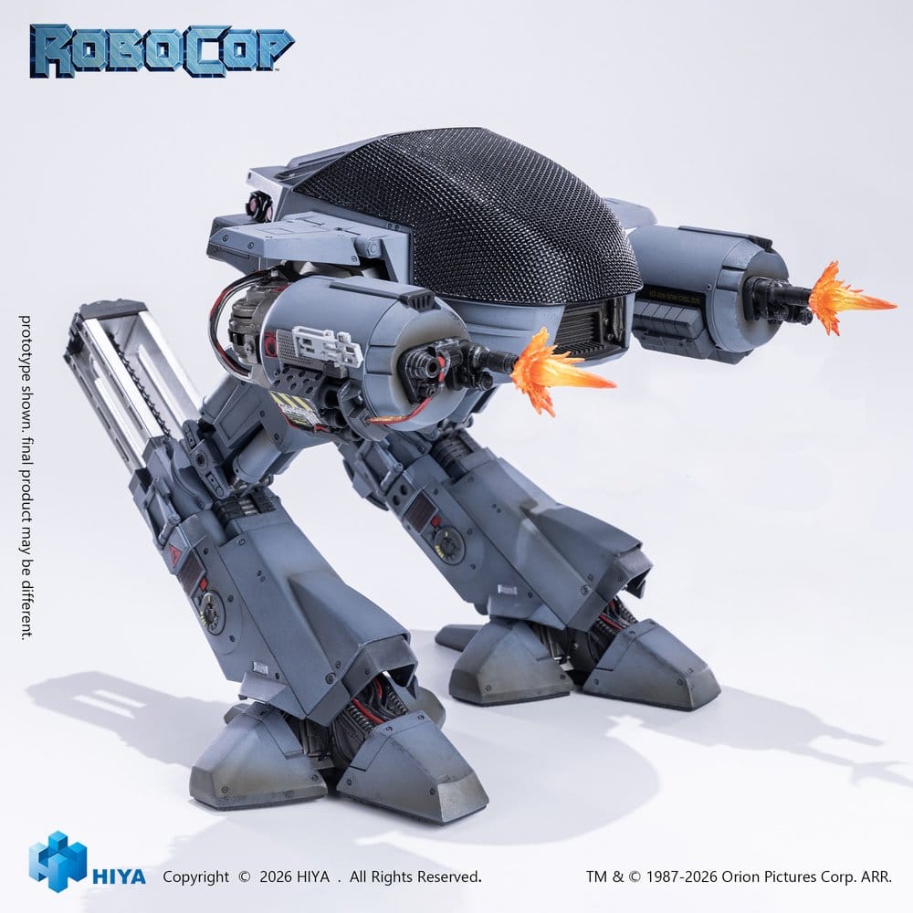 Robocop Exquisite Super Series Actionfigur 1/12  ED-209 20 cm Hiya Toys