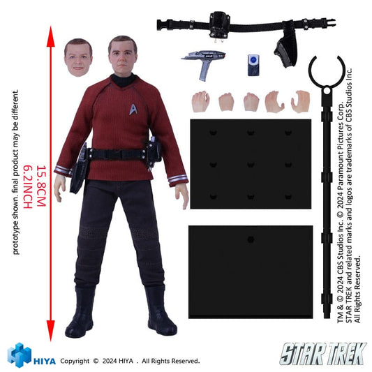 Star Trek 2009 Exquisite Super Series  Actionfigur 1/12 Scotty 16 cm Hiya Toys