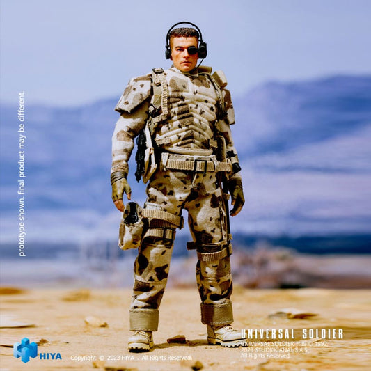 Universal Soldier Exquisite Super Series  Actionfigur 1/12 Luc Deveraux 16 cm Hiya Toys