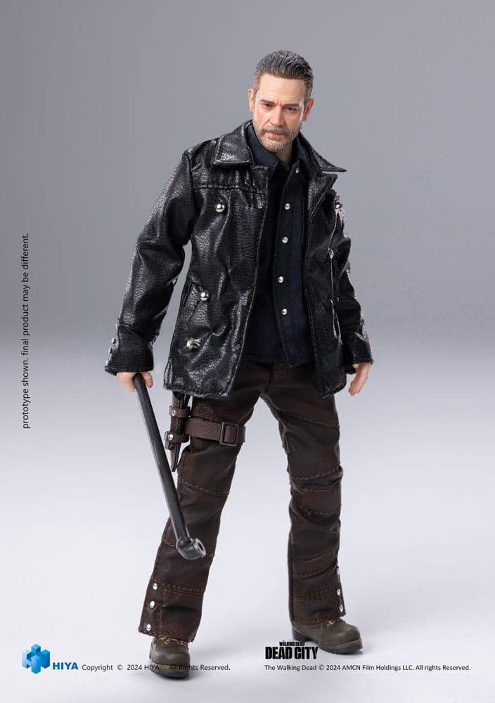The Walking Dead: Dead City Exquisite Super Series  Actionfigur 1/12 Negan 16 cm Hiya Toys