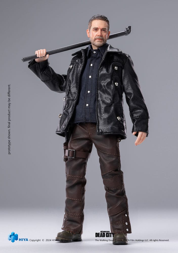 The Walking Dead: Dead City Exquisite Super Series  Actionfigur 1/12 Negan 16 cm Hiya Toys