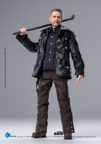 The Walking Dead: Dead City Exquisite Super Series  Actionfigur 1/12 Negan 16 cm Hiya Toys