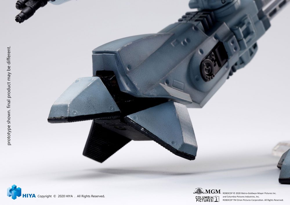 Robocop Exquisite Mini Action Figure with Sound Feature 1/18 Battle Damaged ED209 15 cm Action figures
