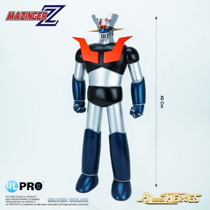 Mazinger Z Legion of Heroes Vinyl Figure Mazinger Z Silver Color 40 cm Statues