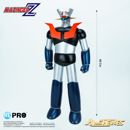 Mazinger Z Legion of Heroes Vinyl Figure Mazinger Z Silver Color 40 cm Statues