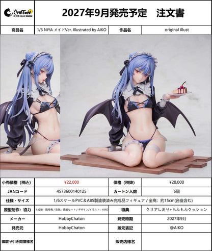 Original Character PVC Figure 1/6 NIYA Maid Ver. Illustrated by AIKO 15 cm