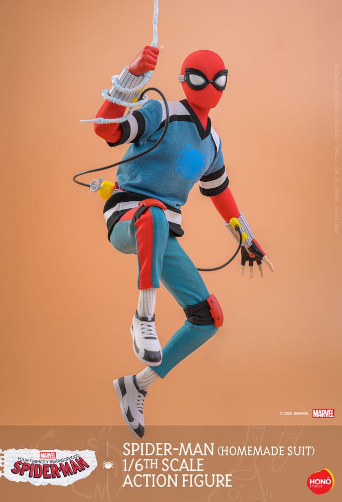 Your Friendly Neighborhood Spider-Man Action Figure 1/6 Spider-Man (Homemade Suit) 29 cm Hono Studio