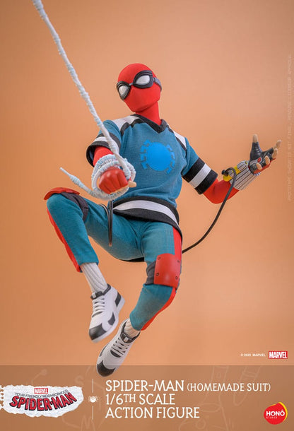 Your Friendly Neighborhood Spider-Man Action Figure 1/6 Spider-Man (Homemade Suit) 29 cm Hono Studio