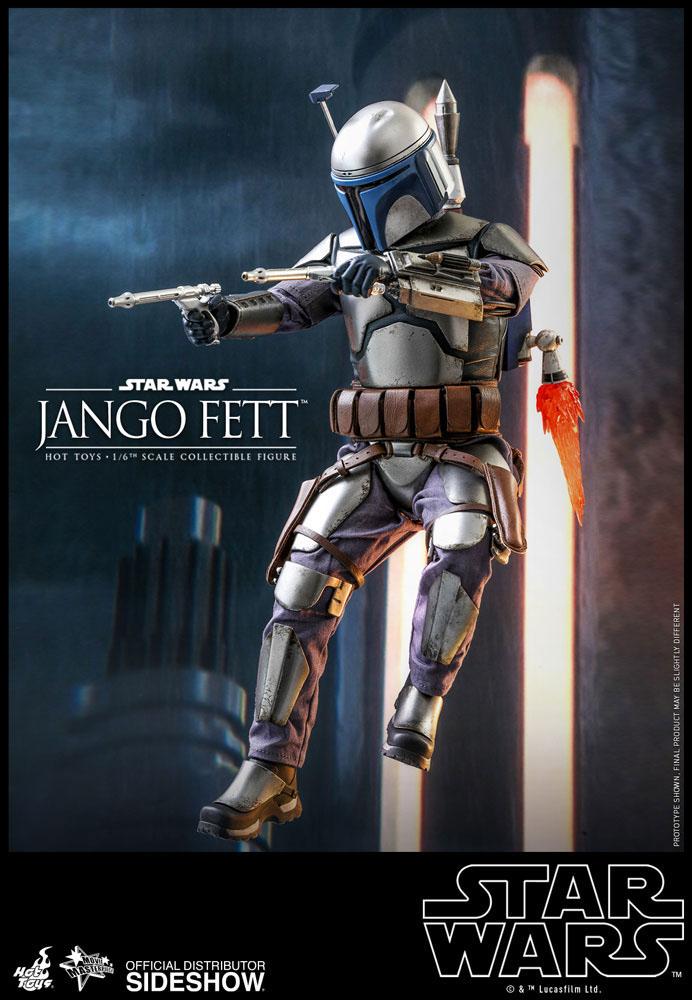 Star Wars Episode II Movie Masterpiece Action Figure 1/6 Jango Fett 30 cm Hot Toys