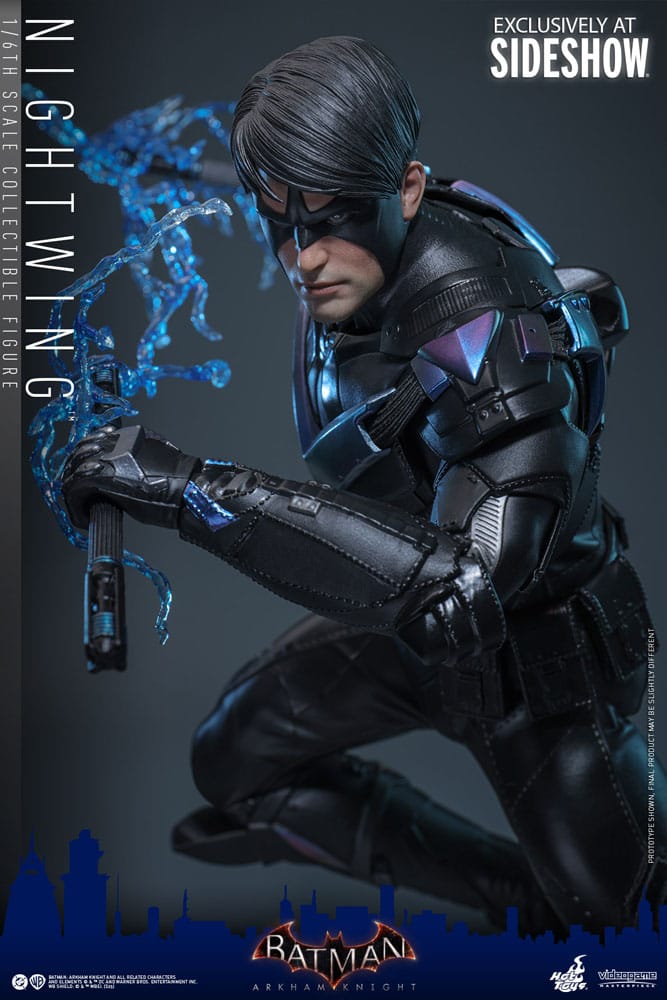 Batman Arkham Knight Videogame Masterpiece Action Figure 1/6 Nightwing 30 cm Hot Toys
