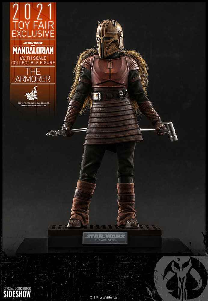 Star Wars The Mandalorian Action Figure 1/6 The Armorer 2021 Toy Fair Exclusive 29 cm