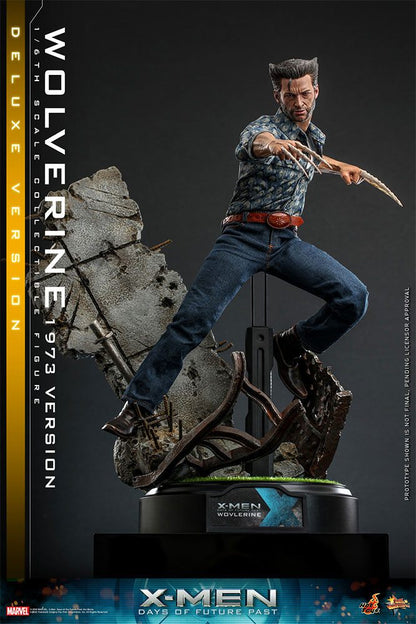 X-Men Days of Future Past Movie Masterpiece Action Figure 1/6 Wolverine (1973 Version) Deluxe Version 30 cm Action