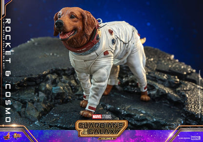 Guardians of the Galaxy Vol. 3 Movie Masterpiece Action Figuren 1/6 Rocket & Cosmo 16 cm Hot Toys