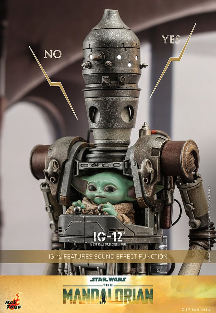 Star Wars: The Mandalorian Action Figure 1/6 IG-12 36 cm Action figures