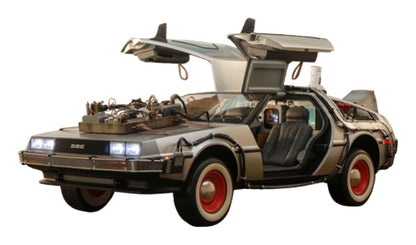 Back to the Future III Movie Masterpiece Vehicle 1/6 DeLorean Time Machine 72 cm - FanofThings.co.uk