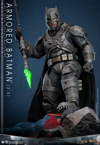 Batman v Superman: Dawn of Justice Movie Masterpiece Action Figure 1/6 Armored Batman 2.0 (Deluxe Version) 33 cm
