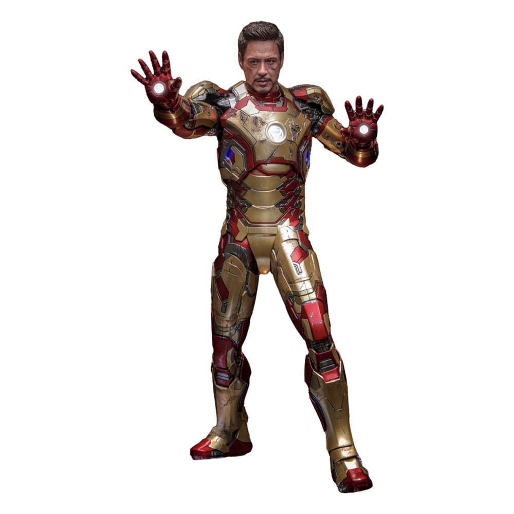 Iron Man 3 Movie Masterpiece Diecast Action Figure 1/6 Iron Man Mark XLII (2.0) Deluxe 32 cm Action figures